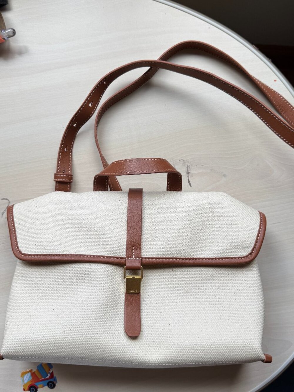 Songmont Small Shan Satchel Bag in Canvas